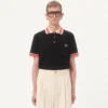Polo en coton piqué avec patch Vlogo Polo en coton piqué avec patch Vlogo