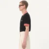 Polo en coton piqué avec patch Vlogo Polo en coton piqué avec patch Vlogo