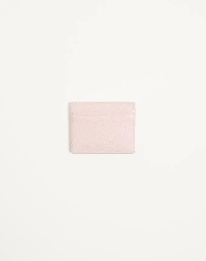 Porte-cartes Cherryfic en cuir de veau grainé Porte-cartes Cherryfic en cuir de veau grainé