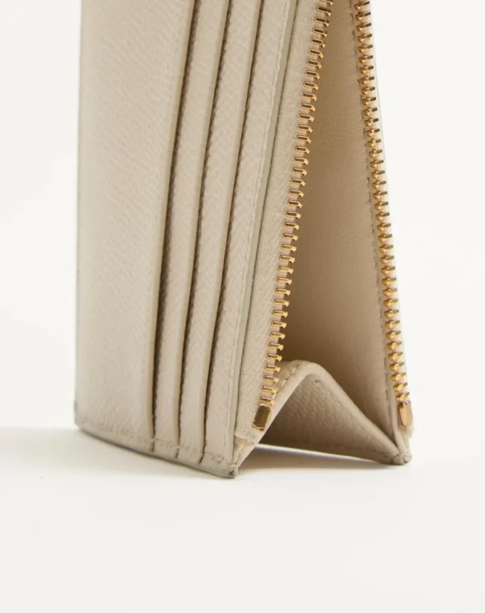 Porte-cartes Cherryfic en cuir de veau grainé Porte-cartes Cherryfic en cuir de veau grainé