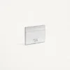 Porte-cartes VLogo Signature en cuir de veau grainé laminé Porte-cartes VLogo Signature en cuir de veau grainé laminé