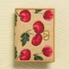 Portefeuille Vlogo Signature Cherryfic en raphia jacquard Portefeuille Vlogo Signature Cherryfic en raphia jacquard