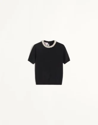 Pull brodé