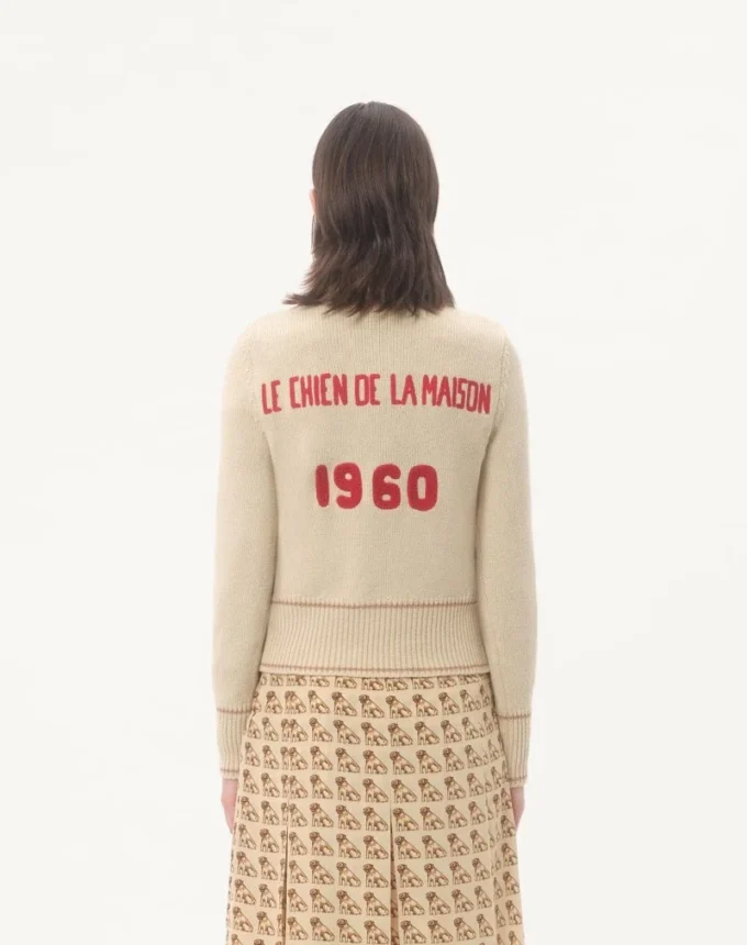 Pull brodé Le Chien De La Maison Pull brodé Le Chien De La Maison