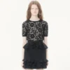Pull en dentelle et coton Pull en dentelle et coton