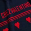 Pull en laine avec motif jacquard Chez Valentino Pull en laine avec motif jacquard Chez Valentino