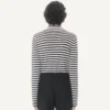 Pull en laine à col montant Valentino avec patch VLogo Pull en laine à col montant Valentino avec patch VLogo