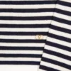 Pull en laine à col montant Valentino avec patch VLogo Pull en laine à col montant Valentino avec patch VLogo