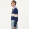 Pull en laine et coton avec motif jacquard Chez Valentino Pull en laine et coton avec motif jacquard Chez Valentino