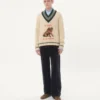 Pull en laine jacquard Le Chien De La Maison Pull en laine jacquard Le Chien De La Maison