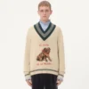 Pull en laine jacquard Le Chien De La Maison Pull en laine jacquard Le Chien De La Maison