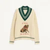 Pull en laine jacquard Le Chien De La Maison Pull en laine jacquard Le Chien De La Maison