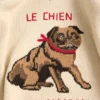 Pull en laine jacquard Le Chien De La Maison Pull en laine jacquard Le Chien De La Maison