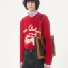 Pull en laine Valentino avec broderie Chez Valentino & Panther Pull en laine Valentino avec broderie Chez Valentino & Panther