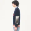 Pull en laine Valentino avec broderie VG Pull en laine Valentino avec broderie VG