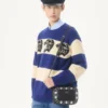 Pull en laine Valentino avec motif panthère jacquard Pull en laine Valentino avec motif panthère jacquard