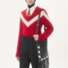 Pull en laine Valentino avec nœud VLogo dans le dos Pull en laine Valentino avec nœud VLogo dans le dos
