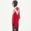 Pull en laine Valentino avec nœud VLogo dans le dos Pull en laine Valentino avec nœud VLogo dans le dos