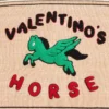 Pull Valentino en laine et coton avec écusson cheval Valentino Pull Valentino en laine et coton avec écusson cheval Valentino