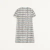 ROBE COURTE BRODÉE DE PAILLETTES EN TWEED ROBE COURTE BRODÉE DE PAILLETTES EN TWEED