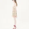 Robe courte brodée en tulle Illusione Robe courte brodée en tulle Illusione