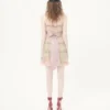 Robe courte brodée en tulle Illusione Robe courte brodée en tulle Illusione