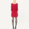 Robe courte Cady Couture avec nœud en faille Robe courte Cady Couture avec nœud en faille