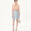 Robe courte en crêpe brodé Couture Robe courte en crêpe brodé Couture