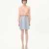 Robe courte en crêpe brodé Couture Robe courte en crêpe brodé Couture