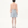 Robe courte en crêpe brodé Couture Robe courte en crêpe brodé Couture