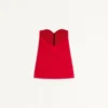 Robe courte en crêpe brodé Couture Robe courte en crêpe brodé Couture