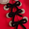 Robe courte en crêpe brodé Couture Robe courte en crêpe brodé Couture