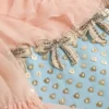 Robe courte en crêpe brodé Couture Robe courte en crêpe brodé Couture
