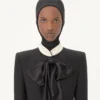 Robe courte en crêpe couture Robe courte en crêpe couture