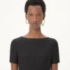 Robe courte en crêpe couture Robe courte en crêpe couture