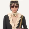 Robe courte en crêpe couture Robe courte en crêpe couture