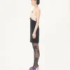 Robe courte en crêpe couture Robe courte en crêpe couture