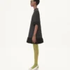 Robe courte en crêpe couture Robe courte en crêpe couture