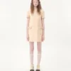 Robe courte en crêpe couture Robe courte en crêpe couture