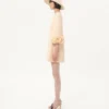 Robe courte en crêpe couture Robe courte en crêpe couture