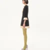Robe courte en crêpe couture Robe courte en crêpe couture