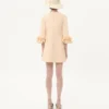 Robe courte en crêpe couture Robe courte en crêpe couture