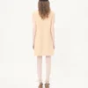 Robe courte en laine bouclée