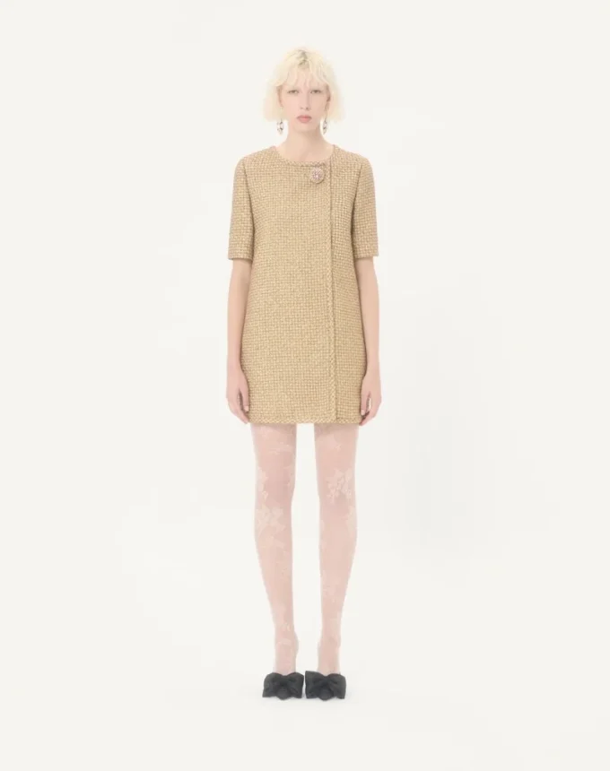 Robe courte en tweed Canestrello Lurex Robe courte en tweed Canestrello Lurex
