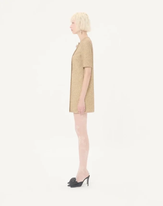 Robe courte en tweed Canestrello Lurex Robe courte en tweed Canestrello Lurex