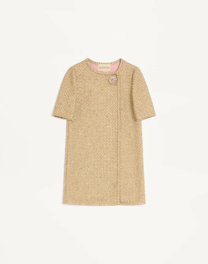 Robe courte en tweed Canestrello Lurex Robe courte en tweed Canestrello Lurex