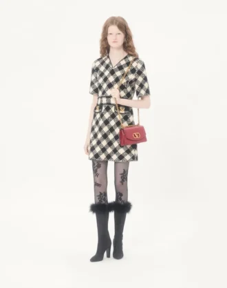 Robe Damier Tweed