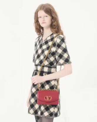 Robe Damier Tweed