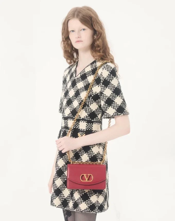Robe Damier Tweed