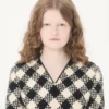 Robe Damier Tweed
